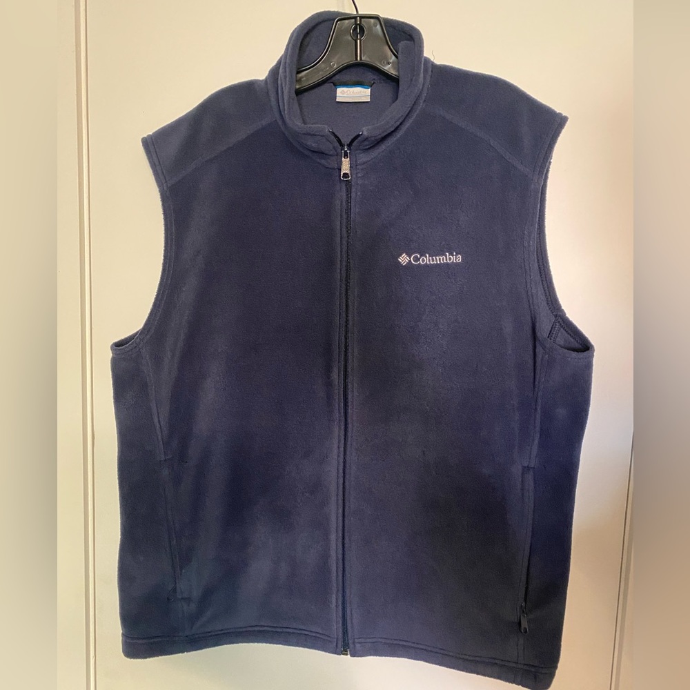 XL Columbia fleece vest